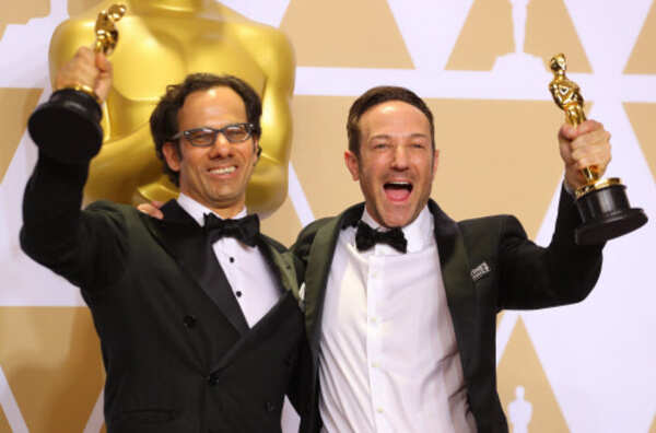 Dan Cogan (L) and Bryan Fogel