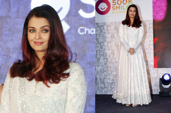 aishwarya rai white anarkali