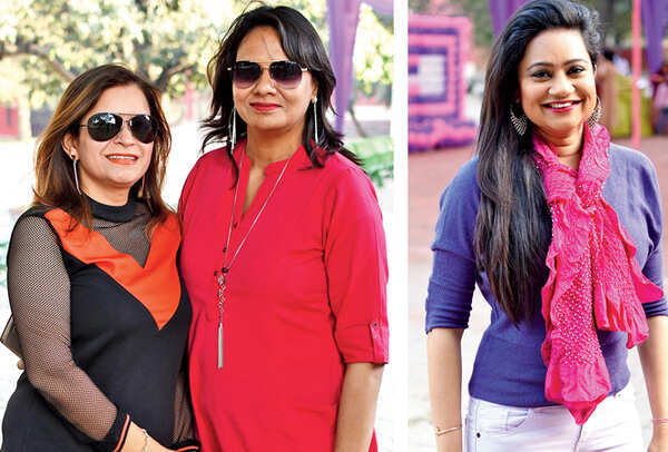 Jyoti and Deepika (R) Payal Saxena (BCCL/ Farhan Ahmad Siddiqui)