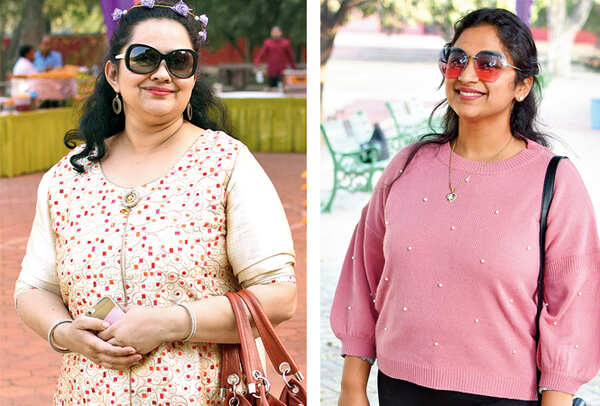 Ujjwala Sadana and Anvita Rastogi (BCCL/ Farhan Ahmad Siddiqui)