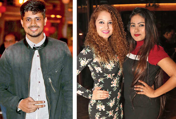 Ayush Tripathi (R) Chery and Shreya (BCCL/ Aditya Yadav)