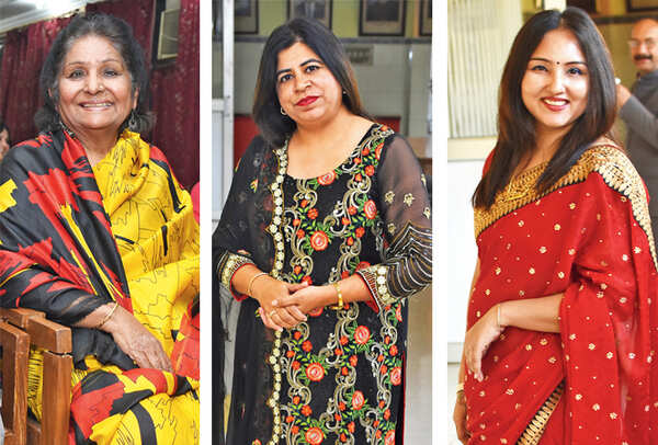 Prof Sabra Habib, Sabiha Ahmad and Smriti Raj  (BCCL/ Pics: Farhan Ahmad Siddiqui)