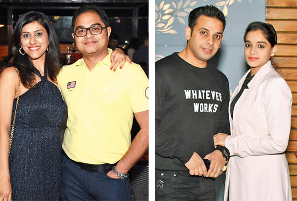 Deepti and Rajat Rastogi (R) Imran & Sana (BCCL/ Aditya Yadav)