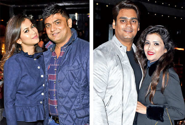 Isha and Akash (R) Rahul Veer and Bhavna Singh (BCCL/ Aditya Yadav)