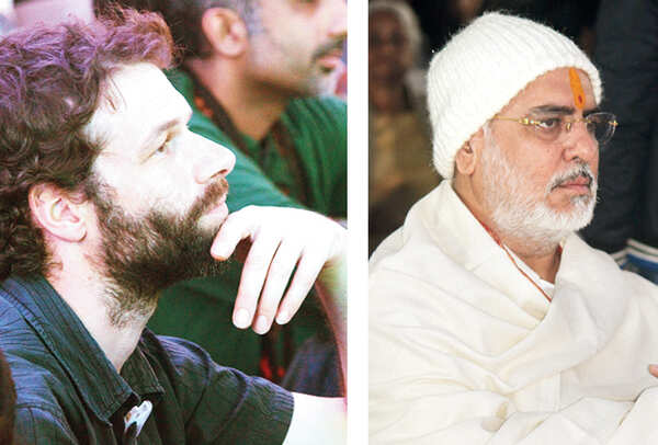Harry and Ramesh Bhai Ojha (BCCL/ Arvind Kumar)