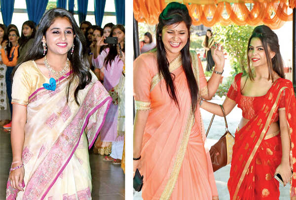 Mariyam Abbas (R) Priya and Niharika (BCCL/ Vishnu Jaiswal)