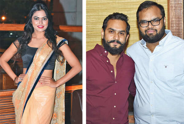 Rashmi Jha (R) Satyam Mahendru and Akshay Agarwal (BCCl/ Farhan Ahmad Siddiqui)