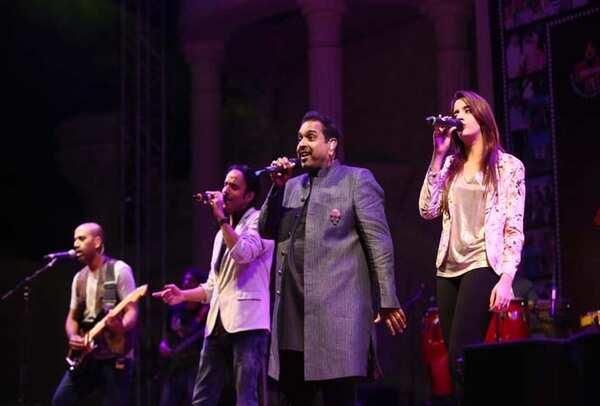 Shankar Mahadevan performing at a charity concert in Jaipur (Pankaj Sharma/BCCL)