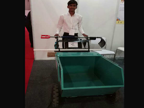Garbage Collection: Teen inventer of garbage collection machine dines ...