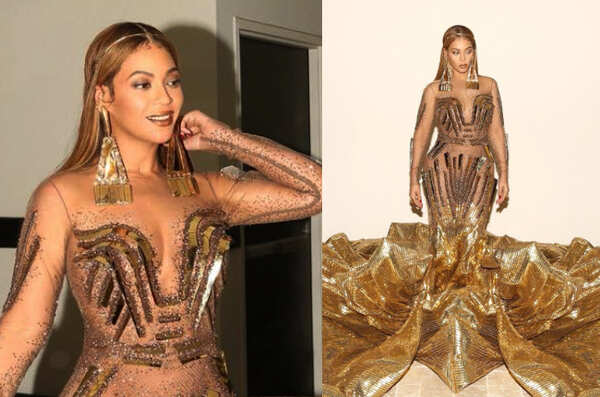 Beyonce in Falguni Shane Peacock