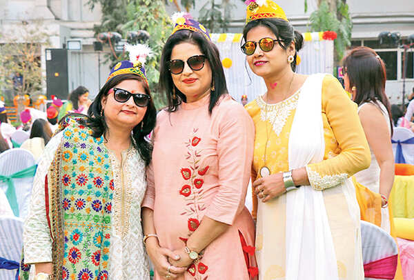 (L-R) Mansi, Bhawana Kalra and Sharda Vijay (BCCL/ Unmesh Pandey)
