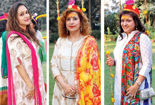 Naisha , Pooja Madhok and Preeti Talwar (BCCL/ Unmesh Pandey)