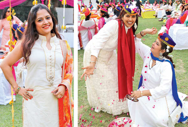 Sneha (R) Surekha Singh and Roshni Hirani (BCCL/ Unmesh Pandey)
