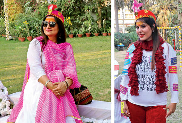 Sonal Agrawal and Anjali Changani  (BCCL/ Unmesh Pandey)