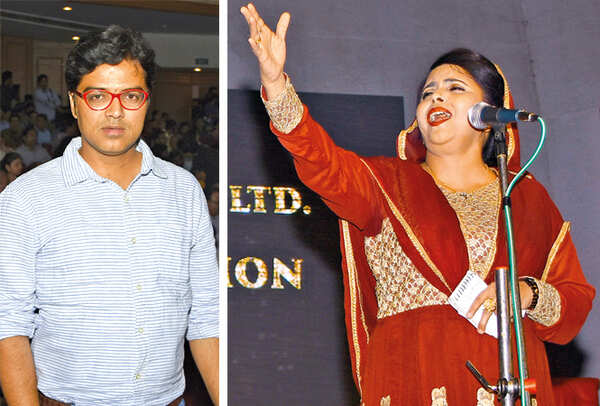 Qamar Eiqbal and Shabeena Adeeb (BCCL/ Farhan Ahmad Siddiqui)
