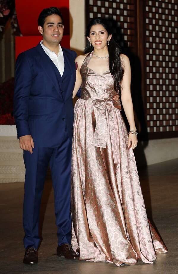 Akash Ambani Engagement Photos