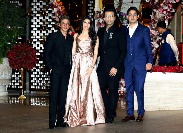 Akash Ambani Engagement Images