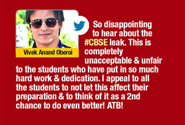 Celebs take to Twitter, students take to roads to protest CBSE retest ...