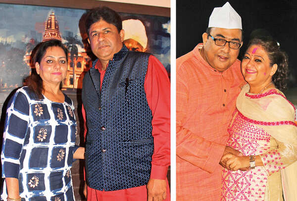 Komal and Sudhaman Ahuja (R) Reena and Suresh (BCCL/ Arvind Kumar)