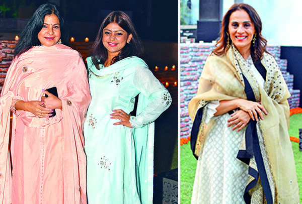 Malini, Ananya Awasthi and Meera Ali (BCCL/ Farhan Ahmad Siddiqui)