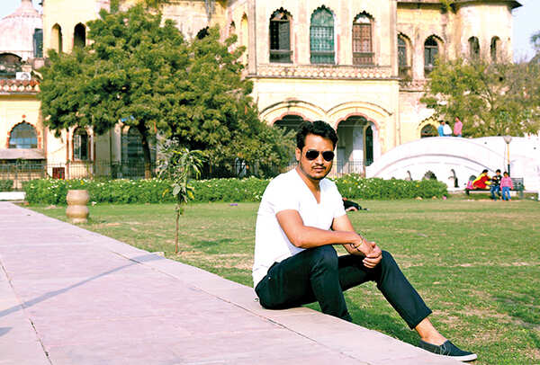 Vipin Patwa at Bhatkhande Music Institute, Qaiserbagh (BCCL/ Aditya Yadav)