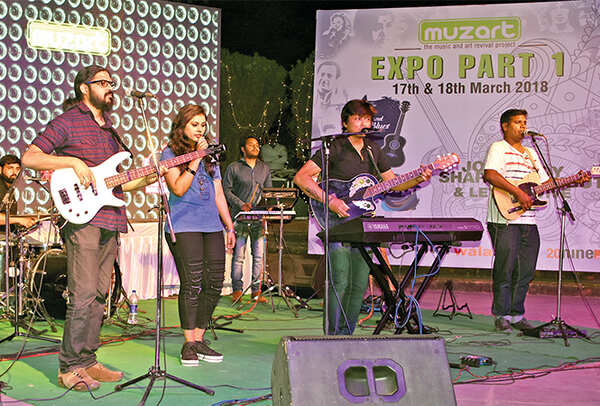 Harmony band performing at the event (BCCL/ Farhan Ahmad Siddiqui)