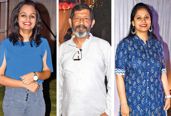 Samidha Singh , Saurav Chatterjee and Suman Singh (BCCL/ Farhan Ahmad Siddiqui)