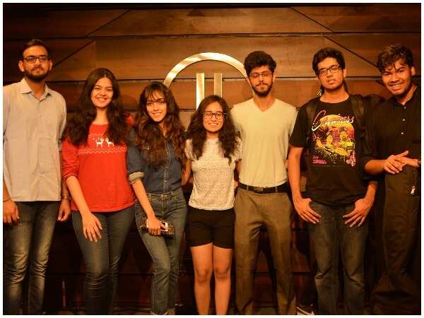 The team that organised the event
