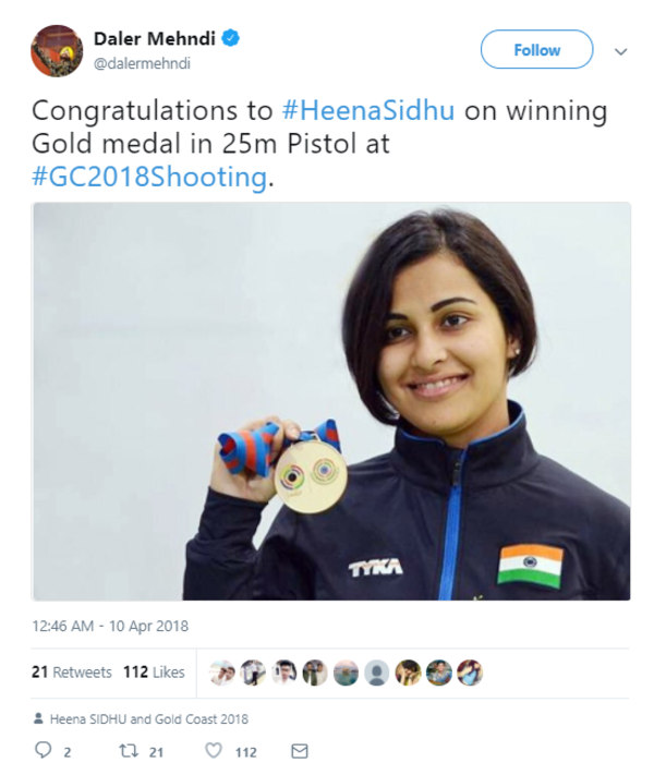 Daler Mehndi tweet 1