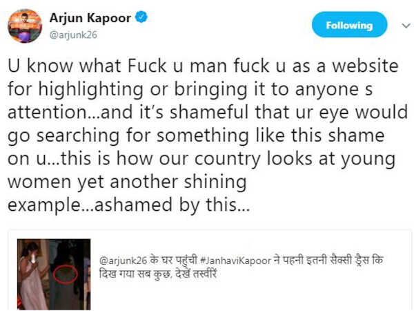 Janhvi Kapoor Arjun Kapoor