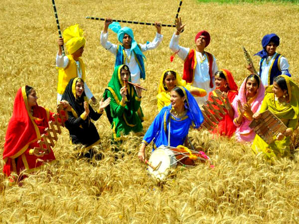 people playing baisakhi