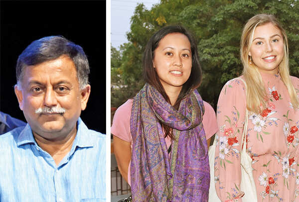 Awanish Awasthi, Linda Bui and Victoril Kraknes (BCCL/ Vishnu Jaiswal)