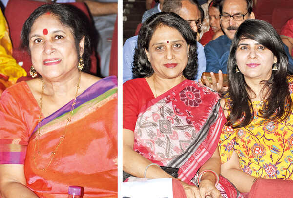 Shweta Patnaik (R) Usha and Nidhi (BCCL/ Vishnu Jaiswal)