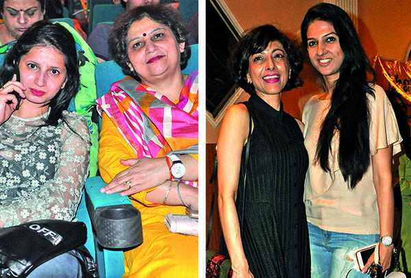 (L) Monika and Namrata (R) Ronnie and Sonali (BCCL/ AS Rathor)