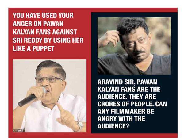 Ram Gopal Varma gives a strong rebuttal to Allu Aravind in a lengthy ...