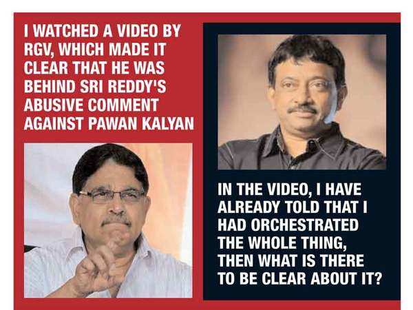 Ram Gopal Varma gives a strong rebuttal to Allu Aravind in a lengthy ...