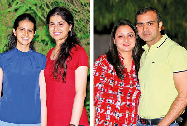 Gauri Khanna and Parul Khanna (R) Shruti and Rishi Vaid (BCCL/ Aditya Yadav)