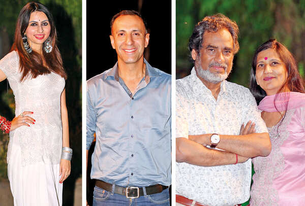 Aditi Dube, Akshay Kapoor and Anant Jauhari and Kunjshree (BCCL/ Aditya Yadav)