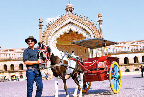 Pavan Malhotra, at Rumi Darwaza, Chowk, Lucknow (BCCL/ Farhan Ahmad Siddiqui)