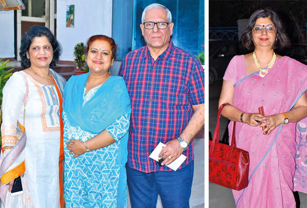 (L-R) Surabhi Jindal, Bindu, Naresh Chawla and Alka Saigal (BCCL/ Vishnu Jaiswal)