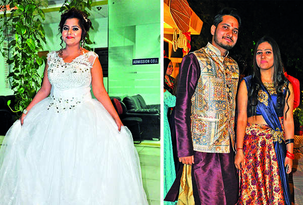 (L) Shreya (R) Upkar and Anisha (BCCL/ AS Rathor)