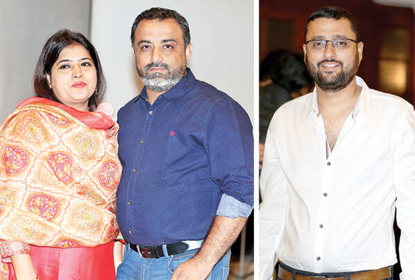Richa and Sandeep (R) Rajesh Tandon (BCCL/ Aditya Yadav)