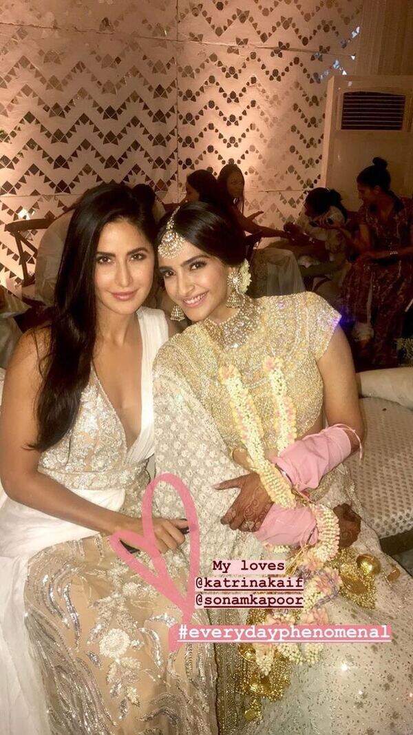 Katrina Kaif with Sonam Kapoor