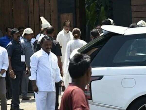 Amitabh Bachchan at Sonam Kapoor Wedding
