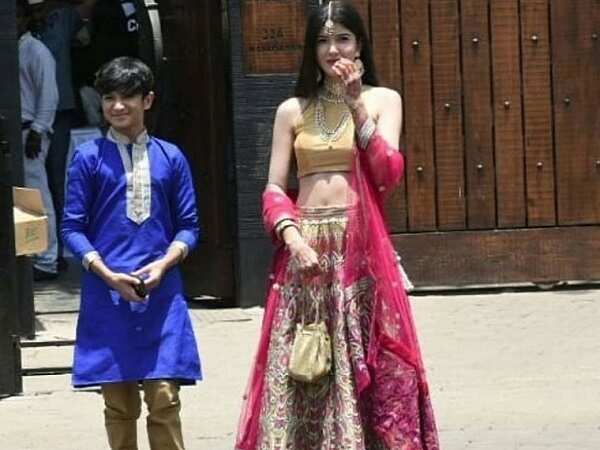Shanaya Kapoor at Sonam Kapoor Marriage