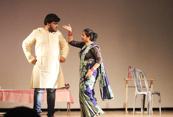 A scene from the play