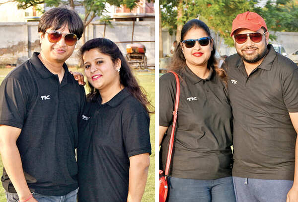 Manu & Neha Garg (R) Pratiksha and Saurabh Agarwal (BCCL/ Vishnu Jaiswal)