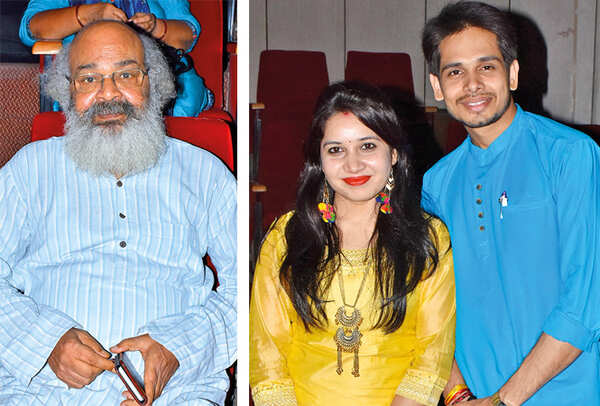 Surya Mohan Kushreshtha and Shilpi and Deepak Pandey (BCCL/ Vishnu Jaiswal)