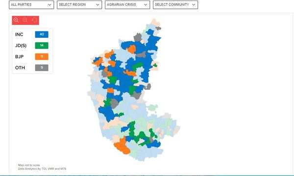 Karnataka Elections 2018: BJP wins back the agrarian belt | India News ...