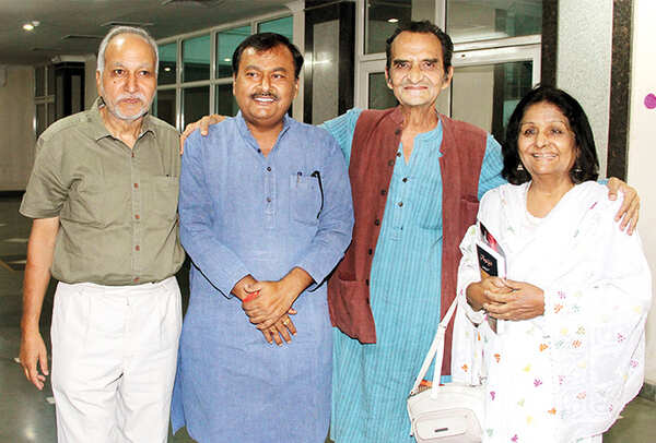 (L-R) Mohd Ahsan, Surendra Rajput, Shanne Naqvi and Sabra Habib (BCCL/ Aditya Yadav)